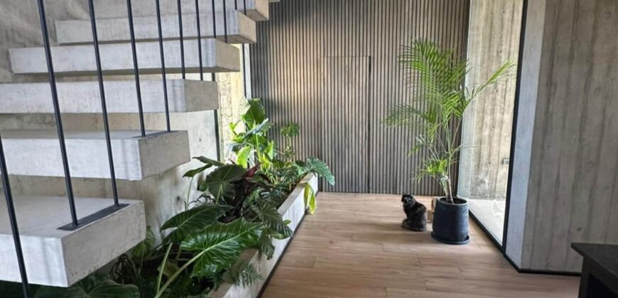 Casa de diseño en hormigón visto, realizado íntegramente en este material