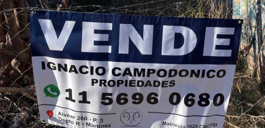 OPORTUNIDAD Lote comercial en Benavídez